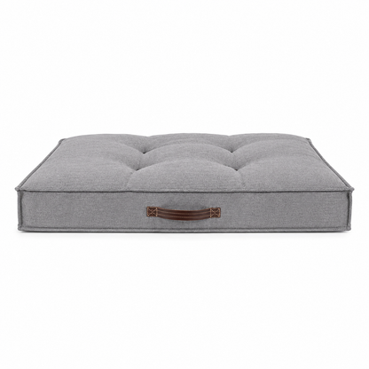 Rectangular dog cushion in grey